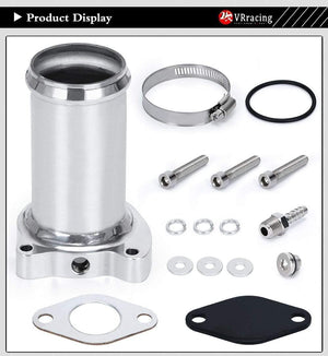 Planet Gates 2 inch 50mm EGR Delete kit Valve Replacement Pipe For 1.9 8v TDI VE 90 / 110 and PD100 / PD115 Diesel Delete kit VR-EGR01