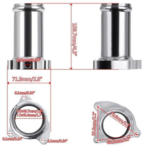 Planet Gates 2 inch 50mm EGR Delete kit Valve Replacement Pipe For 1.9 8v TDI VE 90 / 110 and PD100 / PD115 Diesel Delete kit VR-EGR01