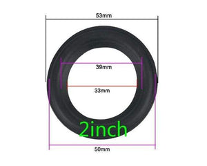 Planet Gates 2 inch New size Speaker Rubber Surround Suspension Repair Accessories for 2 inch 2.5inch 3.5 inch 4inch 4.5 inch 5.25 inch 6.5inch 8"