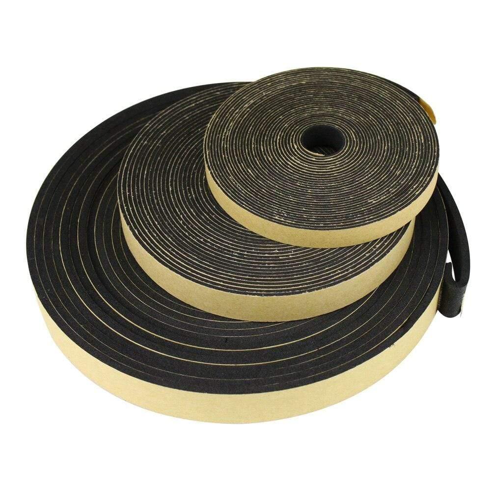 2 Meter EVA Speaker Repair Sealing Strip Wire Box Inverted Tube Shock Absorbing Gasket Seal Width 10MM 15MM 18MM