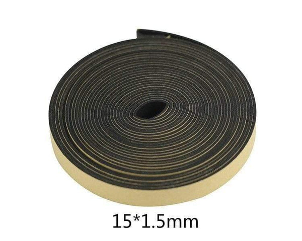 2 Meter EVA Speaker Repair Sealing Strip Wire Box Inverted Tube Shock Absorbing Gasket Seal Width 10MM 15MM 18MM