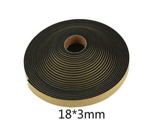 2 Meter EVA Speaker Repair Sealing Strip Wire Box Inverted Tube Shock Absorbing Gasket Seal Width 10MM 15MM 18MM