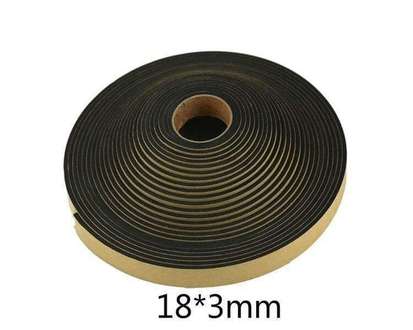 2 Meter EVA Speaker Repair Sealing Strip Wire Box Inverted Tube Shock Absorbing Gasket Seal Width 10MM 15MM 18MM