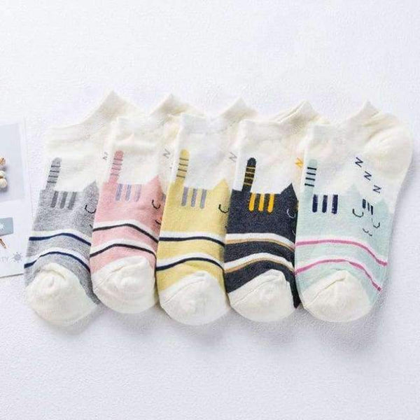 Planet Gates 2 / One Size Fashion Women Socks Cotton Cartoon Print Girls Casual Novelty High Quality New Casual Print Sock For Girls 5Pair/Pcs