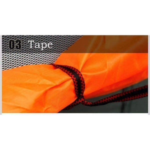 Planet Gates 2 Orange and green / China Camping Tent Double Layers Outdoor Fishing Tourist Tent Ultralight 1-2/3-4 Person Beach Tent Anti-UV Sun Shade Tent