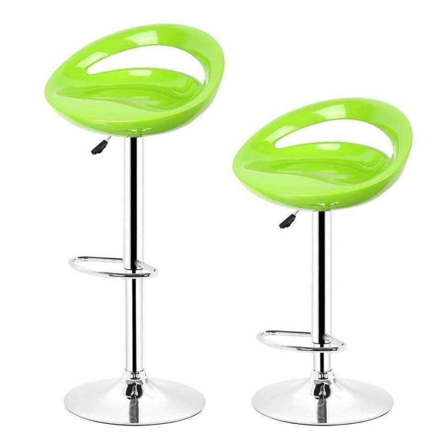 Planet Gates 2 pair 2Color Bar Chair ABS Kitchen Breakfast Stool Swivel Bar Chair Free Shipping in DE FR Kitchen Home Bar Furniture Chair HWC