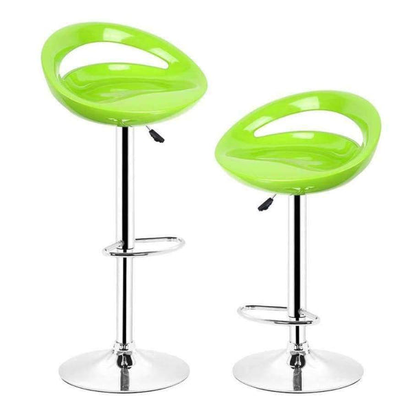 Planet Gates 2 pair 2Color Bar Chair ABS Kitchen Breakfast Stool Swivel Bar Chair Free Shipping in DE FR Kitchen Home Bar Furniture Chair HWC