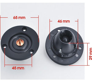 Planet Gates 2 PC Sounderlink HiFi silk soft Dome speaker driver unit tweeter diy bookself sofa car 2 inch 65MM 4Ohm 30W