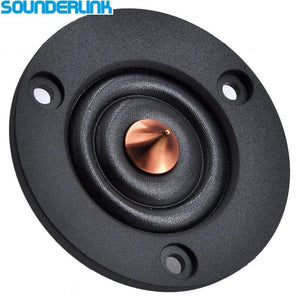 Planet Gates 2 PC Sounderlink HiFi silk soft Dome speaker driver unit tweeter diy bookself sofa car 2 inch 65MM 4Ohm 30W