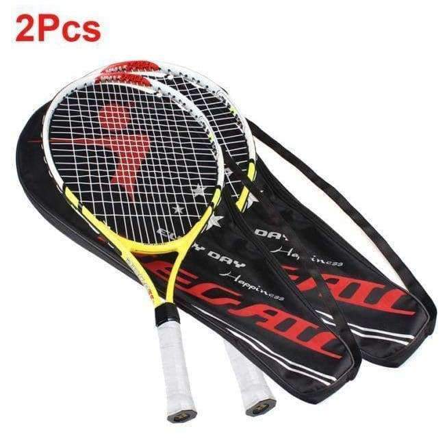 Planet Gates 2 PCS 100% NEW High Quality Training Racket Junior Tennis Racquet for Kids Youth Childrens Tennis Rackets with Carry Bag Hot