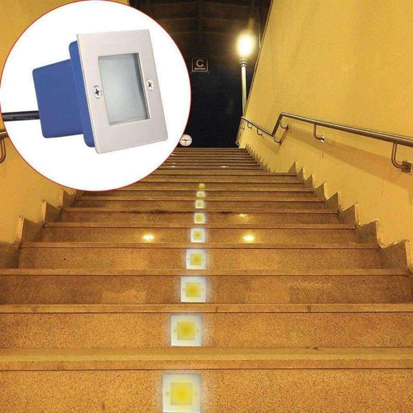 Planet Gates 2 pcs 1W LED Underground Light LED Ground Lamps Buried Light Pathway Wall Lamp