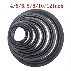Planet Gates 2 PCS 4/5/6.5/8/10/12" Elastic Rubber Ring Speaker Surround Repair Foam Woofer Edge