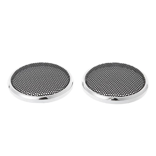 2 Pcs 50mm Speaker Steel Mesh Round Grill Protective Cover Decorative Circle