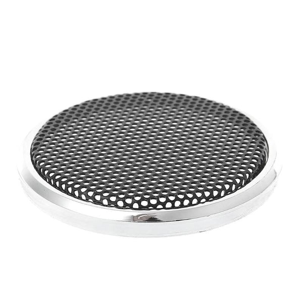 2 Pcs 50mm Speaker Steel Mesh Round Grill Protective Cover Decorative Circle