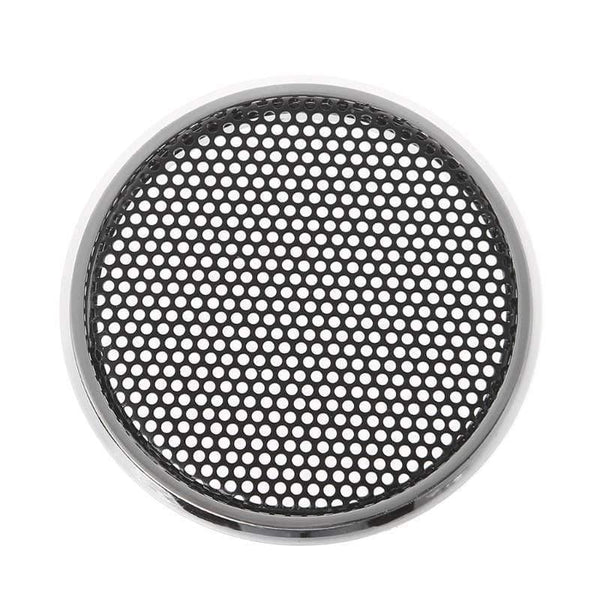 2 Pcs 50mm Speaker Steel Mesh Round Grill Protective Cover Decorative Circle