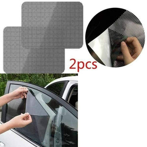 Planet Gates 2 pcs Car Static Sunshade Stickers 42*38cm Window Glass PVC Anti-UV Film For Home Car Office Universal Sun Block Film 2019New