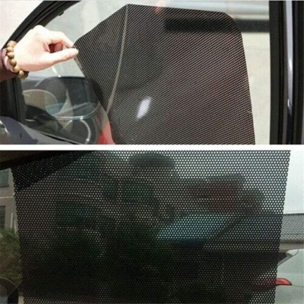 Planet Gates 2 pcs Car Static Sunshade Stickers 42*38cm Window Glass PVC Anti-UV Film For Home Car Office Universal Sun Block Film 2019New