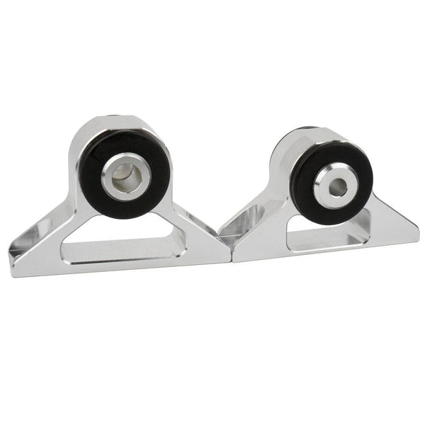 Planet Gates 2 Pcs Engine Mount Crossmember for Mitsubishi 4G63 4G93 Evo 1 2 3 1991-1995 Aluminum