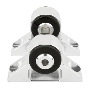 Planet Gates 2 Pcs Engine Mount Crossmember for Mitsubishi 4G63 4G93 Evo 1 2 3 1991-1995 Aluminum