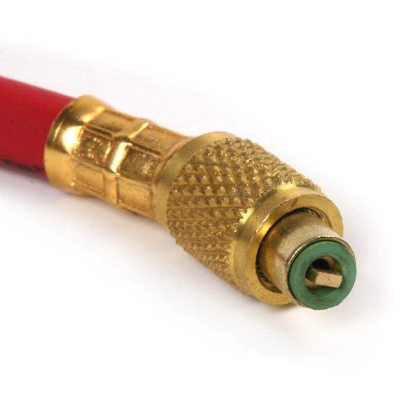 2 Pcs High & Low Pressure R12 To R134A Hose Adapter For Matched, Using With R134A Gauges Car Air Conditioning Kit (Red 12cm)