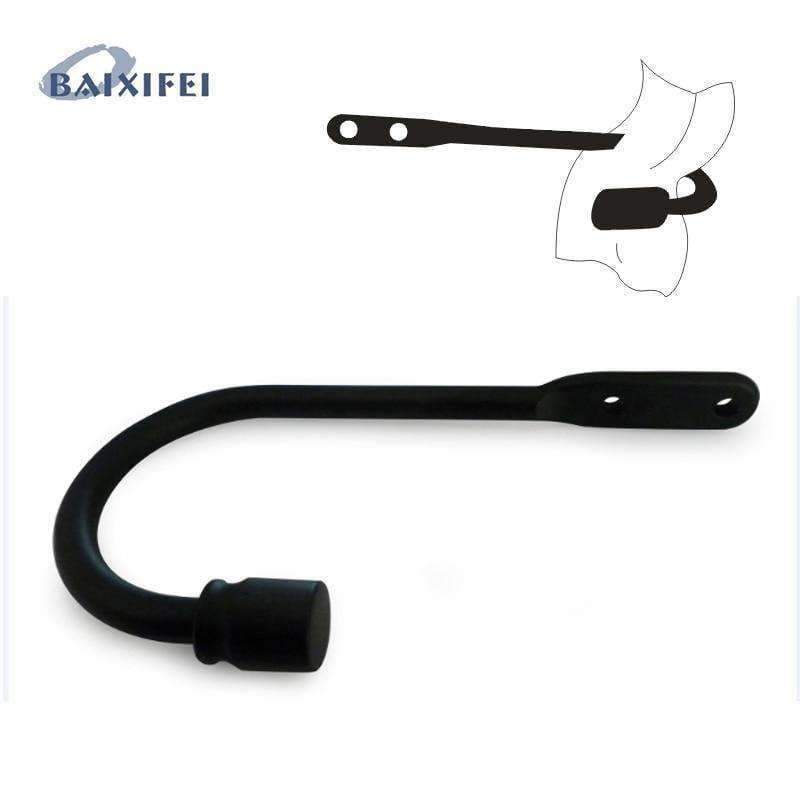 Planet Gates 2 Pcs Home Hardware Curtain Tieback  Wall Hook Curtain Buckle, U - shaped Curtain Hooks Buckle