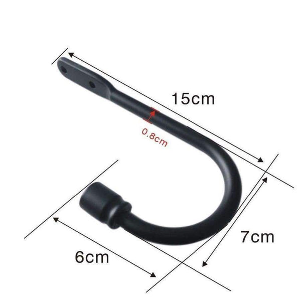 Planet Gates 2 Pcs Home Hardware Curtain Tieback  Wall Hook Curtain Buckle, U - shaped Curtain Hooks Buckle