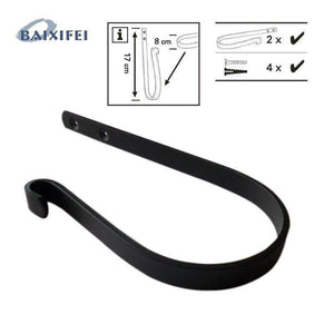 Planet Gates 2 Pcs Home Hardware Curtain Tieback  Wall Hook Curtain Buckle, U - shaped Tassel Hooks Buckle