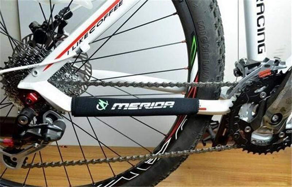 Planet Gates 2 Pcs  Outdoor Bike Stay Chain Protection Front Fork Cycling Bicycle Frame Chain Care Cover Accessories