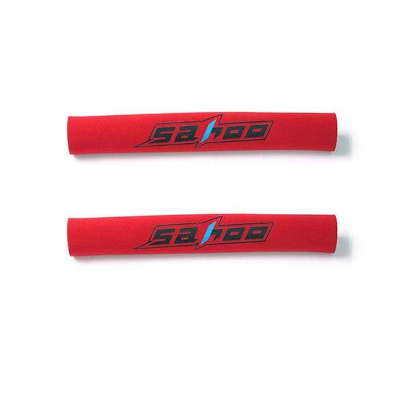 Planet Gates 2 Pcs  Outdoor Bike Stay Chain Protection Front Fork Cycling Bicycle Frame Chain Care Cover Accessories