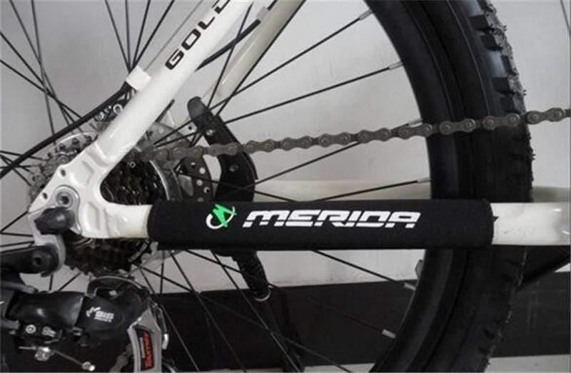 Planet Gates 2 Pcs  Outdoor Bike Stay Chain Protection Front Fork Cycling Bicycle Frame Chain Care Cover Accessories