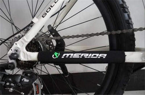 Planet Gates 2 Pcs  Outdoor Bike Stay Chain Protection Front Fork Cycling Bicycle Frame Chain Care Cover Accessories