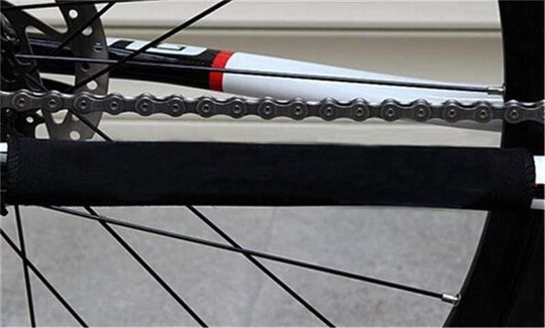 Planet Gates 2 Pcs  Outdoor Bike Stay Chain Protection Front Fork Cycling Bicycle Frame Chain Care Cover Accessories