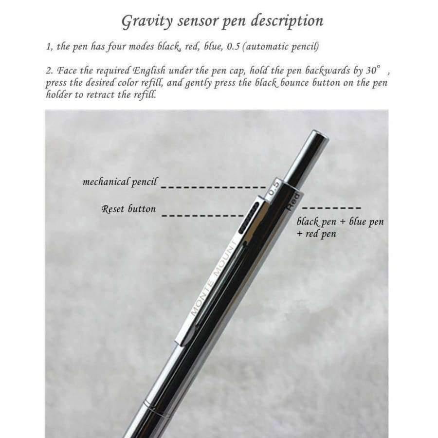 Planet Gates 2 Pcs/Promotion! Luxury school Office Ballpoint Pen school office supplies writing brand pen for gift pencil color sent randomly