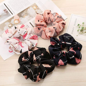 2 Pcs Scrunchie Gumka Do Wlosow Scrunchies Women Hair Accessories Femme Elastic Hair Bands Fashion Chouchou Schrunchies