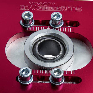 Planet Gates 2 Pcs Suspension Kit Coilover Top Hat Camber Plates for Toyota Celica 2000-2006