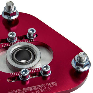 Planet Gates 2 Pcs Suspension Kit Coilover Top Hat Camber Plates for Toyota Celica 2000-2006