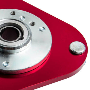 Planet Gates 2 Pcs Suspension Kit Coilover Top Hat Camber Plates for Toyota Celica 2000-2006