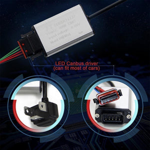 Planet Gates 2 PCS T1 Series 70W 7200LM 6000K H4 H1 H3 Turbo LED Car Headlight H7 H11 880/881 9005 HB3 9006 HB4  9007 HB5 Light Bulb