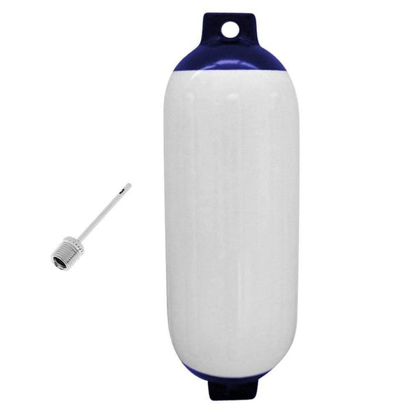 Planet Gates 2 Pcs UV Protected Boat Fender Vinyl Ribbed Inflatable Bumper Marine Dock Shield Protection PVC 11 x 40cm For Yacht Speedboat