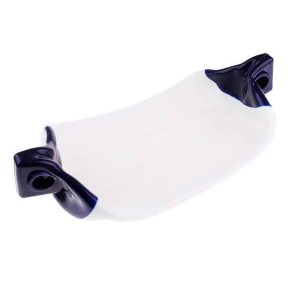 Planet Gates 2 Pcs UV Protected Boat Fender Vinyl Ribbed Inflatable Bumper Marine Dock Shield Protection PVC 11 x 40cm For Yacht Speedboat