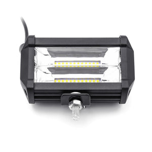 Planet Gates 2 pcs work light 5 inch Car Light Led Bar Work Light Bar Offroad Motorcycle Foglights Floodlight For Boats ATV UTV SUV Jeep Truck Car Accessories