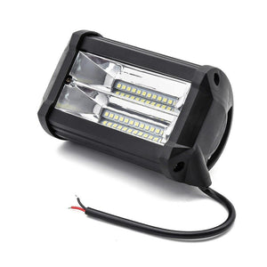 Planet Gates 2 pcs work light 5 inch Car Light Led Bar Work Light Bar Offroad Motorcycle Foglights Floodlight For Boats ATV UTV SUV Jeep Truck Car Accessories