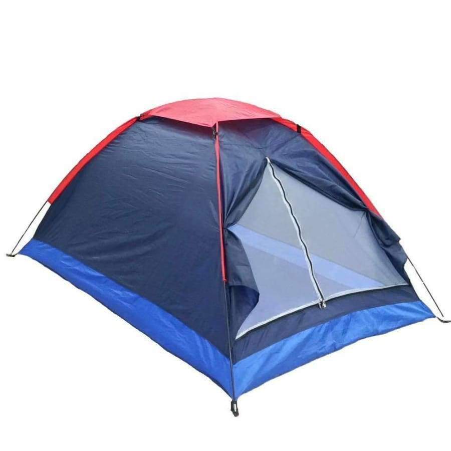 Planet Gates 2 Persons Camping Tent Single Layer Beach Tent Outdoor Travel Windproof Waterproof Awning Tent Summer Tent with Bag RU Stock