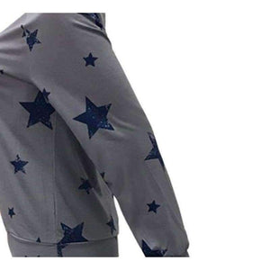 Planet Gates 2 Piece Set 2018 Autumn Women Top and Pants Tracksuit Sportswear Casual Sweat Pants Sweatshirt Women's  Set Home Suit