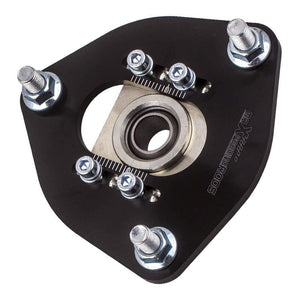 Planet Gates 2 Pieces Camber Plates For Nissan S13 S14 Silvia 180SX 200SX 240SX  1989 1990 1991 1992 1993-1998 Top Mount Front Coilover