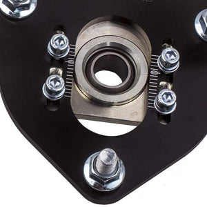 Planet Gates 2 Pieces Camber Plates For Nissan S13 S14 Silvia 180SX 200SX 240SX  1989 1990 1991 1992 1993-1998 Top Mount Front Coilover