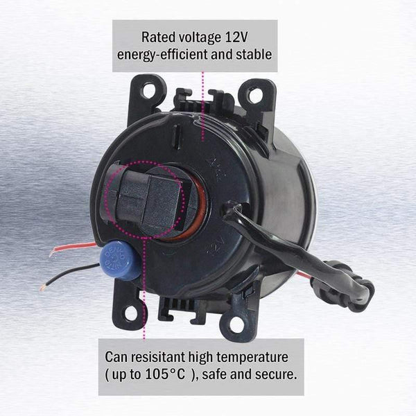 Planet Gates 2 Pieces Car LED Bulb 4000LM Fog Light Angel Eye Daytime Running Light DRL 12V High Bright For Subaru WRX STI 2015 2016