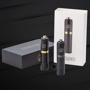 Planet Gates 2 pieces EZ NANO Rotary Cartridge Tattoo Machine Pen EZ Custom Swiss Motors 2.5mm 3.5mm 4.2mm Stroke for Cartridge Tattoo Needle