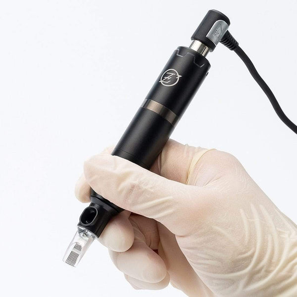 Planet Gates 2 pieces EZ NANO Rotary Cartridge Tattoo Machine Pen EZ Custom Swiss Motors 2.5mm 3.5mm 4.2mm Stroke for Cartridge Tattoo Needle