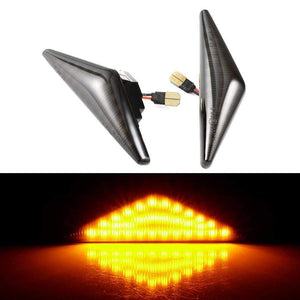 Planet Gates 2 pieces Led Dynamic Side Marker Turn Signal Light Sequential Blinker Light For Ford MONDEO 2000-2007 MK 3 FOCUS MK1 1998-2004
